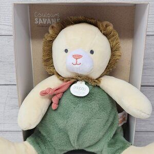 New!! Doudou et Compagnie Couleurs Savane‎ Lion Plush Baby Toy